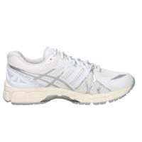 Zapatillas de running para hombre Gel-Kayano 20 con cordones, parte superior de malla transpirable, patrón geométrico, color blanco, talla 42, estilo para caminar