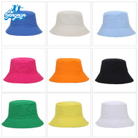 Diseñador de moda Reversible Bucket Cap Hat Bordado Fisherman Bucket Hat con etiqueta de marca privada