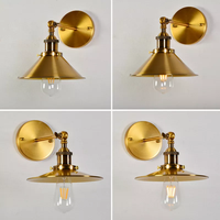 Belle lampe murale vintage en fer, douille e27 110V 120V base de lampe murale 5w 7w 9w 10w 15w