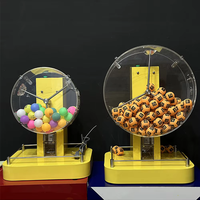 XCL électrique 50-100 balles mise à niveau nouveau modèle tendre machine de loterie boule bicolore secouant la Machine jeu de Bingo