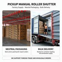 Couverture de benne rigide de haute qualité pour Ford Ranger T9, couvre-benne rétractable manuel, volet roulant, étanche, pour pick-up