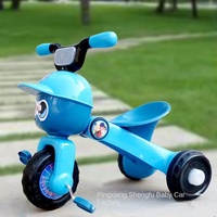 Tricycle pour enfants vélo Pikachu avec musique et lumières en plastique 2-4 ans bébé bébé