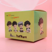 H5.5-6CM 4 pièces = 1 ensemble Figurines d'action Tobio Kageyama avec boîte, Décoration de bureau Sugawara Koushi pour machine à griffes
