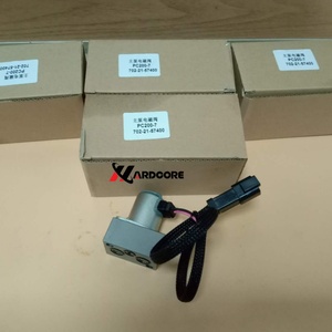Vanne solénoïde pilote pour excavatrice PC200-7 PC200-8, référence 702-21-57400, pièces électriques - Product Image 3