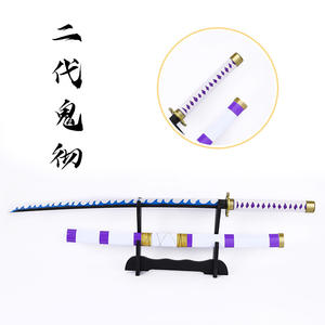 سكين أنيمي ياباني تأثيري للقرصنة الخشبية الملك سالون ، سلاح الأداء المسرحي Props - Product Image 1