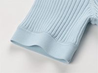 Robe élégante pour femmes, toutes saisons, unie, col rond, manches courtes, en nylon tricoté, simple, décontractée, ajustée, droite, avec ceinture