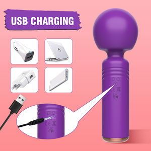 Vibradores de varita, venta al por mayor, <span class=keywords><strong>Mini</strong></span> masajeadores de varita personales, 10 frecuencias, <span class=keywords><strong>6</strong></span> colores, masajeadores de varita inalámbricos de mano - Product Image 6