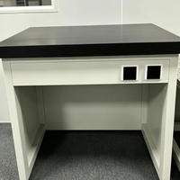 Plataforma de Laboratorio Profesional Resistente a Sismos con Base de Acero y Tomacorriente, Banco de Trabajo Experimental