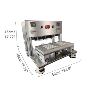 BS-2037 Máy tính để bàn khí nén Tyvek giấy vỉ nhiệt niêm phong máy đóng gói - Product Image 3