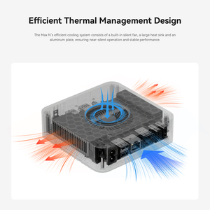 Máy tính mini OUMAX N100 mới, vi xử lý Intel N100 thế hệ 11, hệ điều hành Win 11 <span class=keywords><strong>Pro</strong></span>, RAM DDR4, SSD 500GB - Product Image 6