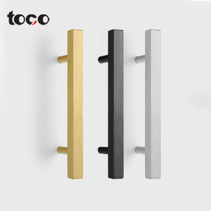 Tocoキャビネットハンドル溝内部スクリューシャンパンハンドル家具クロームワードローブドアハンドル - Product Image 1