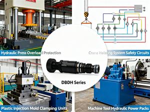 Válvula Hidráulica de Cartucho de Alivio Operada por Piloto Hidráulico DBDH6 DBDH8 DBDH10 DBDH15 DBDH20 DBDH25 DBDH30 - Product Image 5
