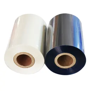 General Flat Head Color Wax/Resin Ribbon T9C White Thermal Transfer Ribbon Zebra Tsc 110mm*300m