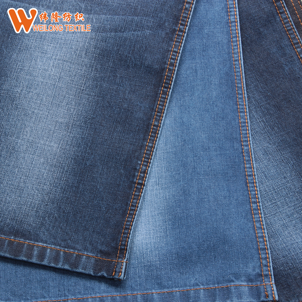 Spandex Denim Prints Denim Print On Poly Spandex Fabric (4 Way