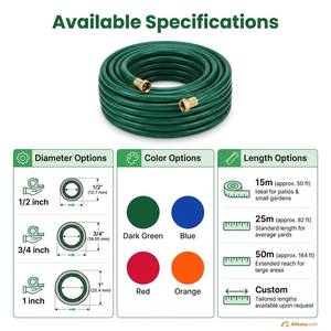 <span class=keywords><strong>Manguera</strong></span> <span class=keywords><strong>de</strong></span> Jardín Trenzada <span class=keywords><strong>de</strong></span> PVC Personalizada OEM <span class=keywords><strong>de</strong></span> Fábrica, <span class=keywords><strong>Manguera</strong></span> <span class=keywords><strong>de</strong></span> <span class=keywords><strong>Agua</strong></span> <span class=keywords><strong>Flexible</strong></span> <span class=keywords><strong>de</strong></span> Alta Resistencia Anti-Torceduras 1/<span class=keywords><strong>2</strong></span> 3/4 1 Pulgada 15m 25m 50m - Product Image 5