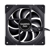 Ventilador de CPU con Espejo ARGB, Controlador de Refrigeración, Juego de Ventiladores de 120 mm para Caja de PC ATX, Refrigeración Colorida para Computadora, 12 V, Silencioso para Juegos
