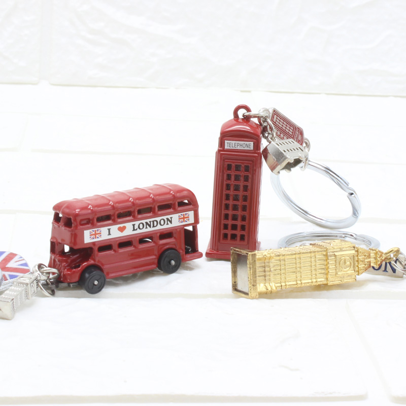 ロンドンバスキーホルダー キーホルダー【ロンドンバス】Elgate Products 90021-A（11054
