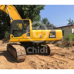 Excavatrice Komatsu PC400 d'occasion avec moteur, boîte de vitesses, pompe et moteur d'origine japonaise - 43 tonnes, excellent état, en stock - Product Image 1