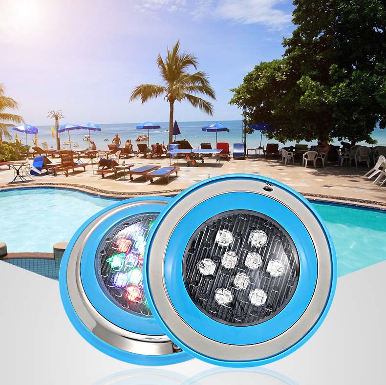 ASTROLPOOL Wall-mounted RGB Color Changing IP68 Waterproof Stainless Steel Waterfall Swimming Pool Lights LED Display Screen
