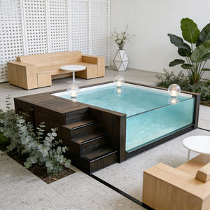 Piscina de Fibra de Vidrio Duradera y de Bajo Mantenimiento con Características Integradas - Product Image 1