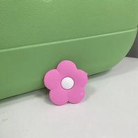 Fourre-tout de grande taille Beach Roses et lettres chiffres PVC personnalisé bricolage sac breloques accessoires en caoutchouc personnalisés