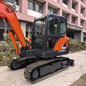 Excavatrice sur chenilles DX60 d'occasion avec moteur et engin, capacité de la benne de 0,53 m, garantie d'un an, prix bas - Product Image 1