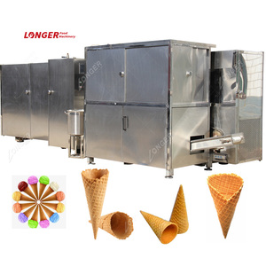Thương mại Tự Động Waffle Bát Maker Biscuit Ice Cream <span class=keywords><strong>Cone</strong></span> Làm Cán Nón Đường Máy Nướng Bánh Để Bán - Product Image 1