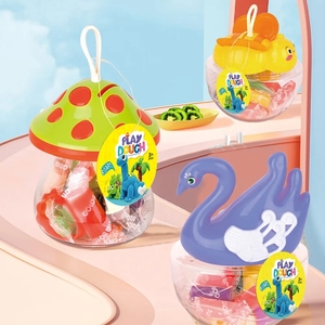 Ensemble de modelage en pâte à <span class=keywords><strong>modeler</strong></span> <span class=keywords><strong>Montessori</strong></span> 12 couleurs Creative Smart Kids Clay Play Dough DIY Game with Cute Container Sensory Feature - Product Image 2