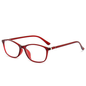 Lunettes de vue carrées unisexes à monture intégrale, monture en PC, protection contre la lumière bleue, blocage de la lumière bleue, indice de réfraction 1,50, 306 - Product Image 3