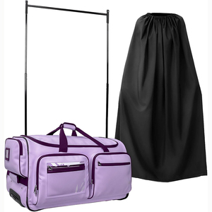 Free Sample <b>Garment</b> <b>Bag</b> <b>Garment</b> Packing <b>Bag</b> Portable <b>Travel</b> Dance <b>Bag</b> with <b>Garment</b> Rack Durable Reusable Gown Cover Dres - Product Image 3