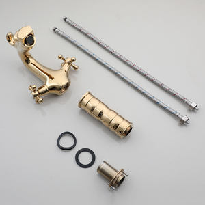 Luxury Bathroom Basin <strong>Faucet</strong> Hot Cold Water Mixer Tap <strong>Dragon</strong> Style Vessel Sink <strong>Faucet</strong> 2 Handles Bath Washbasin Crane - Product Image 6