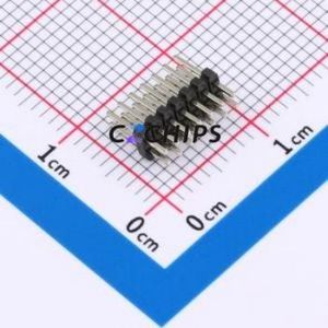 HX PZ1.27-2x7P ZZ Pin Header Through hole Component (THT),P=1.27mm Connector 2x7P 1.27mm 1.27mm Pin Header - Product Image 2
