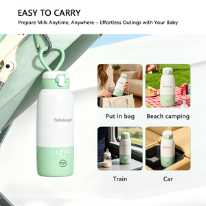 Calentador de Leche Materna Babylaugh, 300 ml, Carga por USB, con Certificación CE, Portátil, 1 Año de Garantía - Product Image 3