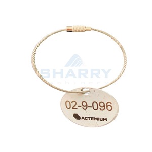 ป้ายชื่อสแตนเลส 304 316L ป้ายสลักเลเซอร์สำหรับป้ายเครื่องจักรและอุปกรณ์ ปรับแต่งได้ - Product Image 3