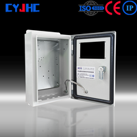 Boîtier de distribution d'alimentation pour équipement d'atelier L HMB, indice de protection IP66, verrouillage manuel, fenêtre d'observation pour applications électriques industrielles sur site