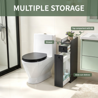 Meuble-lavabo modulaire carré étroit en MDF, moderne et peu encombrant, pour cuisine de ferme, appartement et villa
