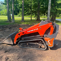 Derette V1000 Mini-Kompaktlader: Kompakte Frontlader-Maschine für Landwirtschaft und Bauwesen