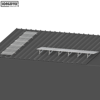 Système de passerelle modulaire pour toiture à joint debout en métal, passerelle de toit, rampes de traversée de toit avec rampes d'accès