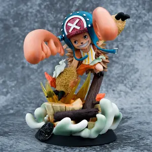 23cm anime un chopper pezzo action figure pvc 3d renna diavolo frutta da combattimento statuetta modello giocattoli da collezione figure