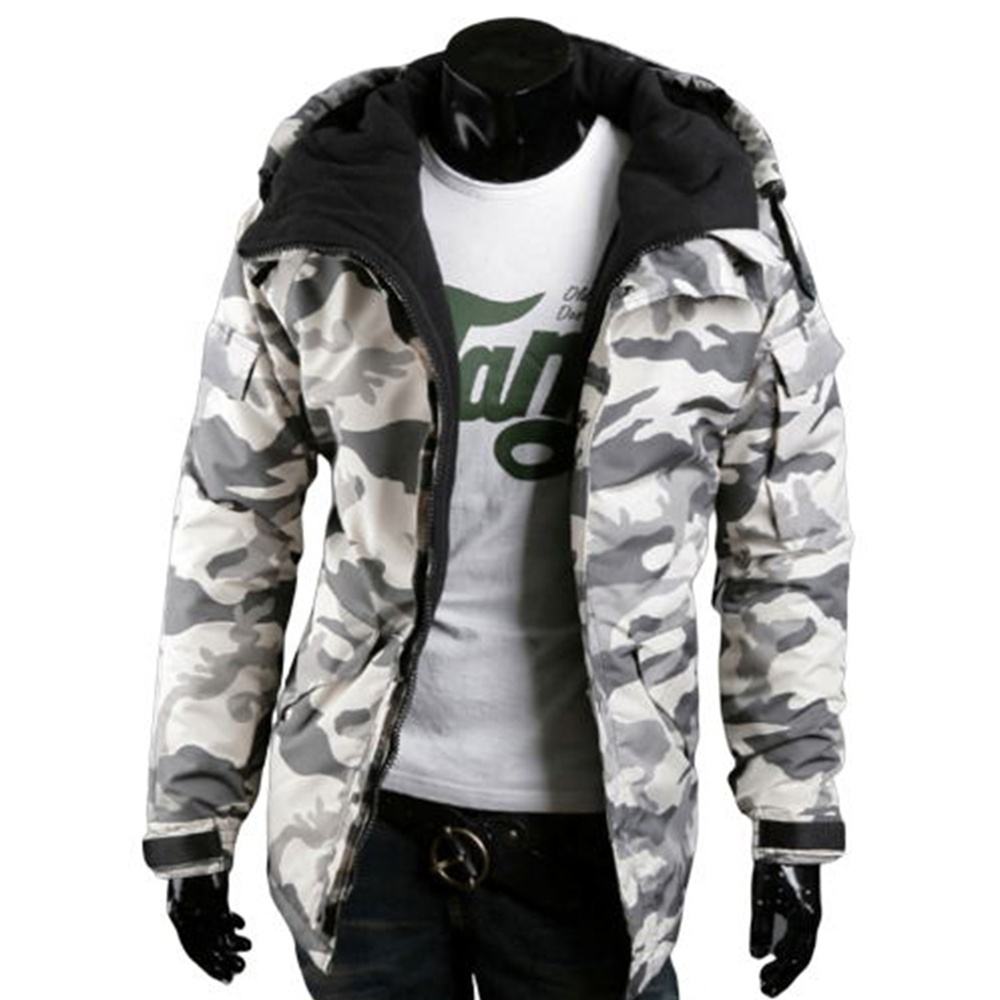 snow camo winter jacket