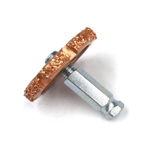 Rueda de copa de contorno de grano grueso para reparación de neumáticos, pulidor Circular de acero de tungsteno, amortiguador de alta velocidad, 2500 Rpm - Product Image 4