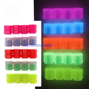 Couvercle d'air de <span class=keywords><strong>pneu</strong></span> de voiture <span class=keywords><strong>Fluorescent</strong></span> lueur lumineuse dans les bouchons de tige de Valve - Product Image 3