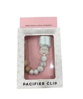Boîte d'emballage personnalisée en carton écologique et recyclable pour attaches-tétines, avec logo en relief, pour sucettes de bébé