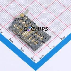 XDSM-1035-08 SIM Card Connector SMD Connector Card Tray Type Nano SIM Card 1.8mm - Product Image 2