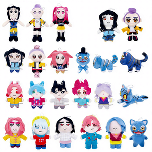 Kpop Demon Hunters Stuffed Animal Plush Light Keychain 3D Shape UV Printing Super Soft Polyester PP Cotton Filling Washed
