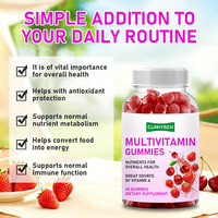 Gommes multivitaminées de qualité supérieure avec supplément de biotine, contribuent à maintenir une santé globale et à favoriser un métabolisme sain