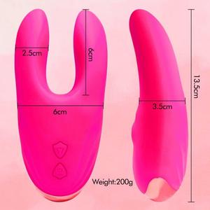 New Breast Clip Massager Breast Tapping <b>Vibrator</b> Chest Pliers Clitoris Female Male Masturbation Device Sex Toys for Woman% - Product Image 2
