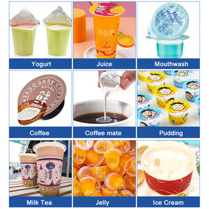 Máquina Llenadora de Yogur Totalmente Automática OCEAN, Máquina de Llenado y Sellado de Vasos para Mayonesa, Mermelada y Salsas - Product Image 6