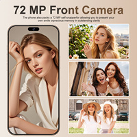 16 Pro Max 5G Deca Core 16+1TB 72MP+108MP HD Plus de 8000mAh - Smartphone Android 14 Écran OLED Reconnaissance Faciale Double SIM Espagnol