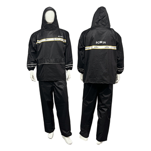 Combinaison <span class=keywords><strong>de</strong></span> <span class=keywords><strong>pluie</strong></span> réfléchissante haute visibilité en deux pièces, veste et pantalon <span class=keywords><strong>de</strong></span> <span class=keywords><strong>pluie</strong></span> séparés, imperméable aux fortes pluies, vêtements <span class=keywords><strong>de</strong></span> <span class=keywords><strong>travail</strong></span> pour hommes - Product Image 2